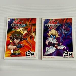 Cartoon Network BAKUGAN Battle Brawlers DVD Children Kids Fun